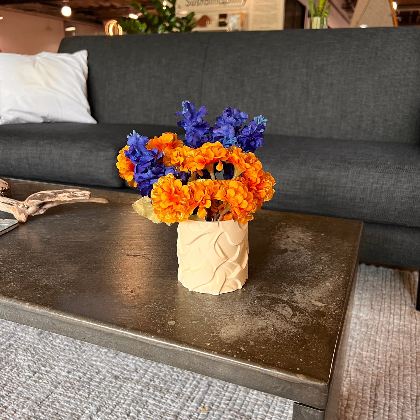 Modern Wavy Plant Pot