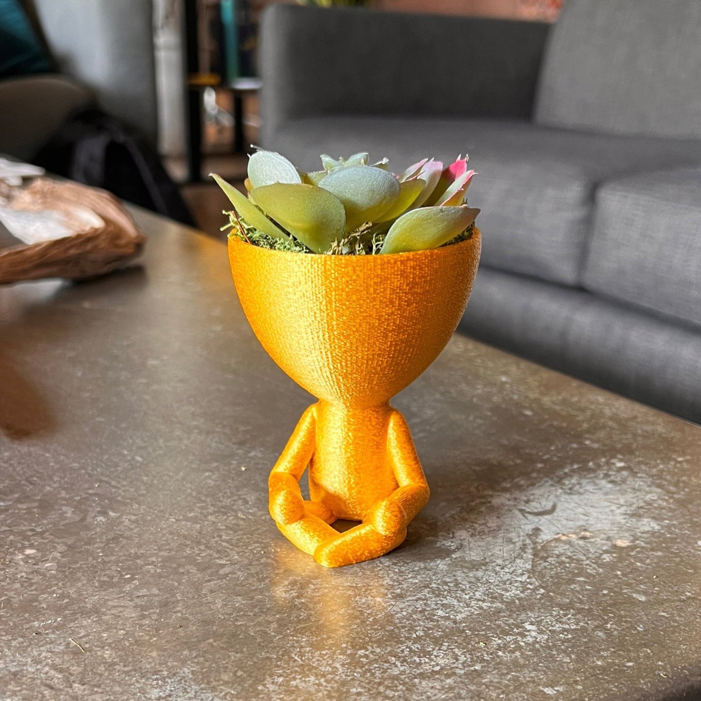 Meditation Plant Pot