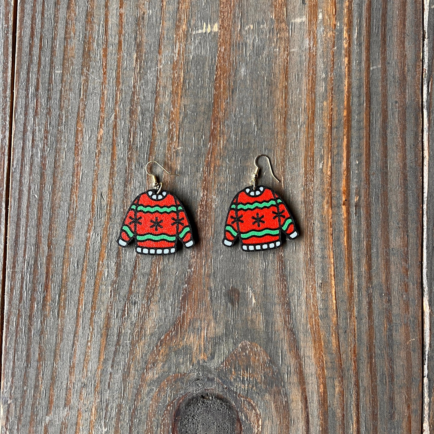 Christmas Sweater Earrings