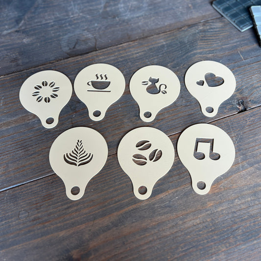 Drink Stencil Set with Hanger