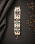 Ivory Geometric Star Beaded Bracelet