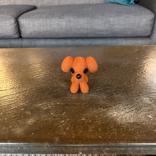 Faux-Knitted Balloon Puppy