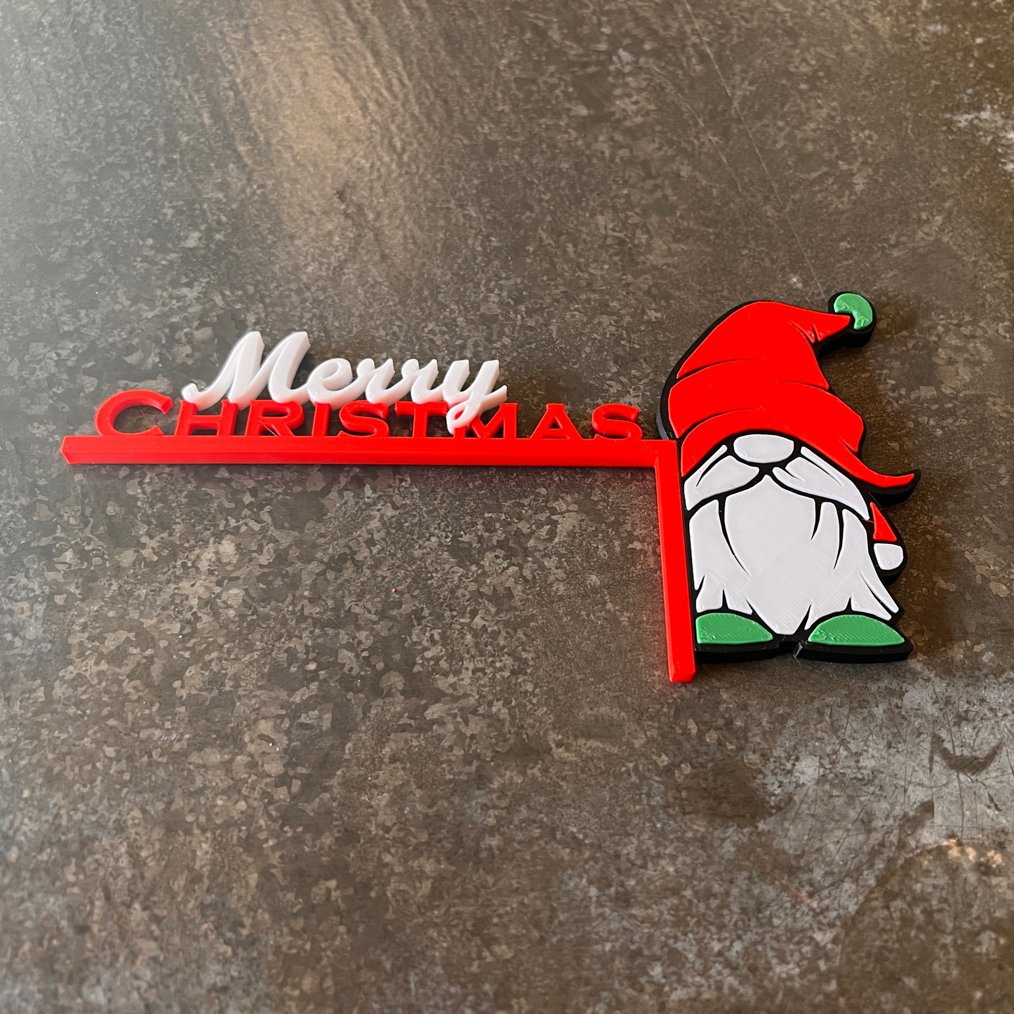 Merry Christmas Gnome Door Frame Decoration