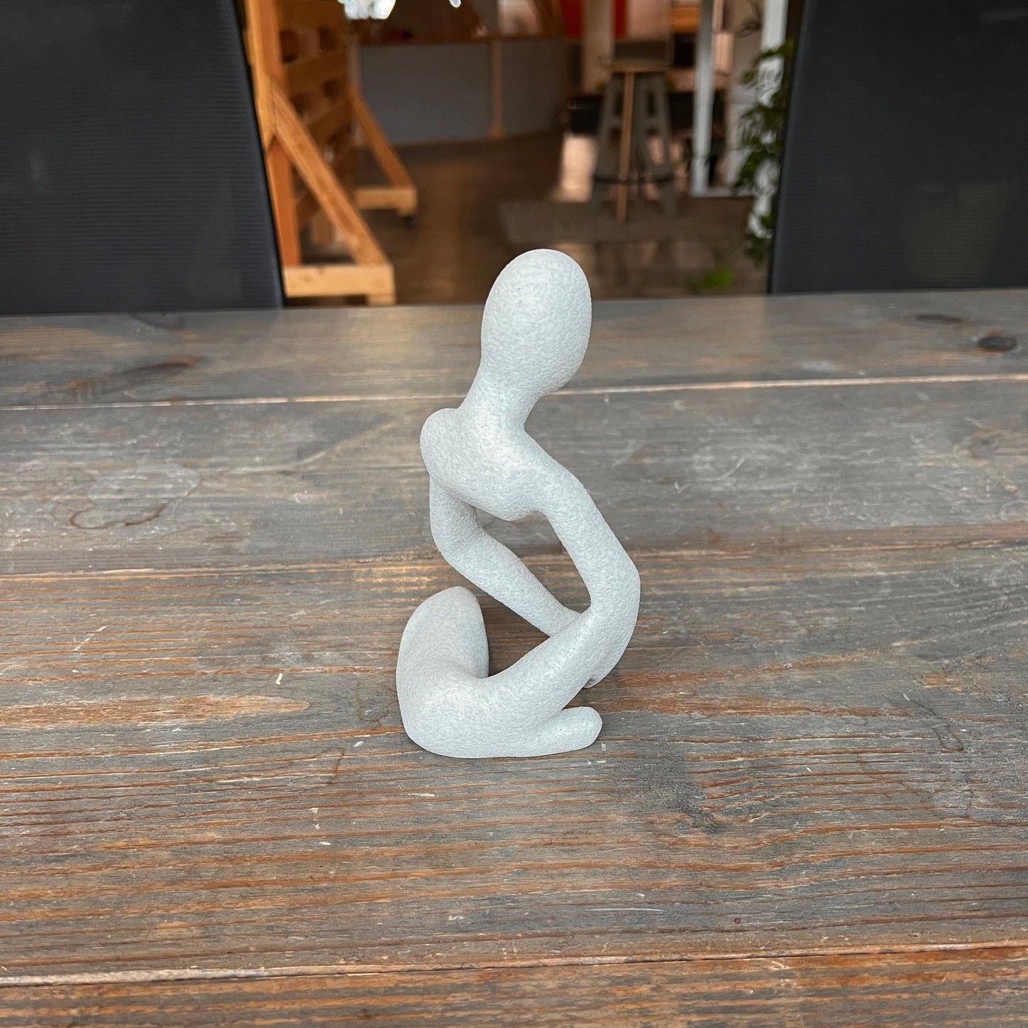 "Serenity" – Minimalist Sculpture of Tranquility Statue