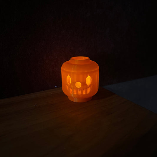 Halloween Tealight Jack-O'-Lanterns (Set of Three)