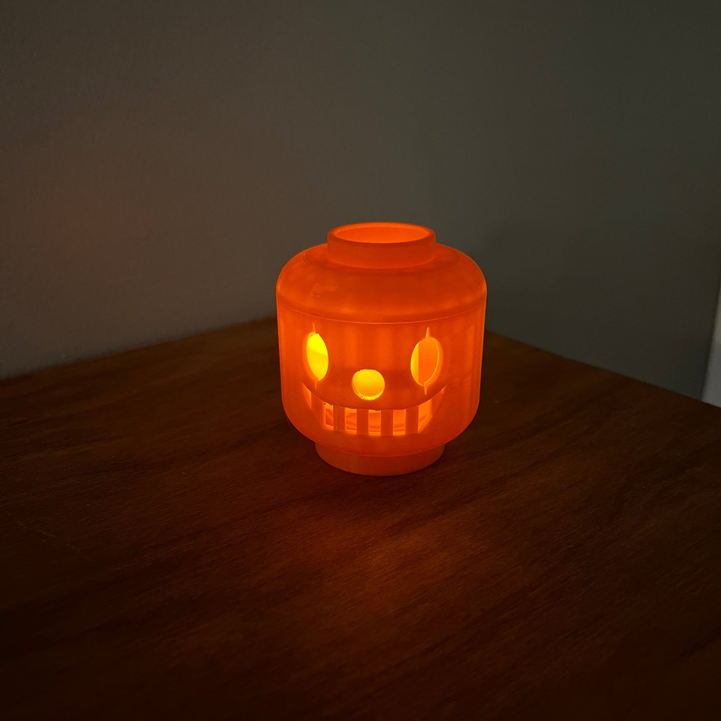 Halloween Tealight Jack-O'-Lanterns (Set of Three)